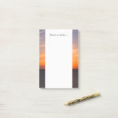 Post-it® Turcs du coucher du soleil | et photo magnifiques (Sur un bureau)