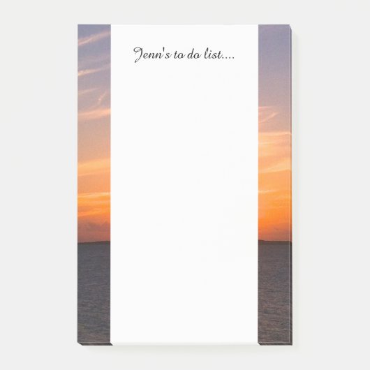 Post-it® Turcs du coucher du soleil | et photo magnifiques (Devant)