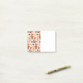 Post-it® Turquie et Scarecrow Thanksgiving Motif (Sur un bureau)