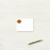 Post-it® Turquie Thanksgiving inquiet (Sur un bureau)