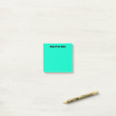 Post-it® Turquoise (Sur un bureau)