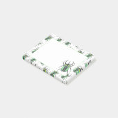 Post-it® Turquoise Atlas Aquarelle Beetle Log (Incliné)