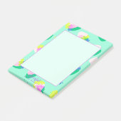 Post-it® Turquoise aux fraises (Incliné)