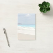 Post-it® Turquoise Blue Sea Beach Photo Faded Post Notes (Bureau)