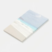 Post-it® Turquoise Blue Sea Beach Photo Faded Post Notes (Incliné)