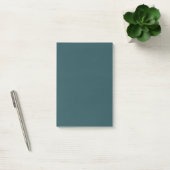 Post-it® Turquoise noir solide (Bureau)