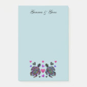 Post-it® Turtle Love Personnalités (Devant)