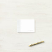 Post-it® Tuyau blanc (Sur un bureau)