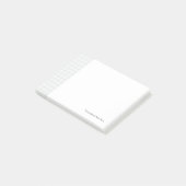 Post-it® Tuyau blanc (Incliné)