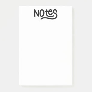 Post-it® Typographie de notes d'écriture manuscrite mignonn