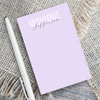 Typographie & Script Lilac Lavender Monogramme