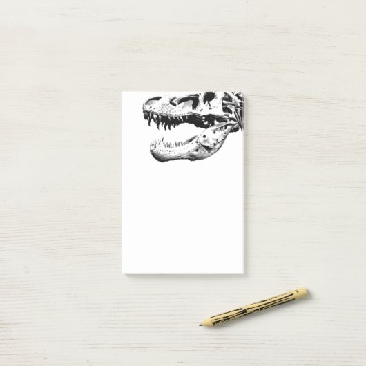 Post-it® Tyrannosaurus rex (Sur un bureau)