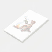 Post-it® Tyrannosaurus Rex Cuisine Nourriture Au-Dessus D'U (Incliné)