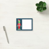 Post-it® UFO Ho Ho Père alien de Noël (Bureau)