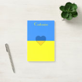 Post-it® Ukraine Drapeau bleu jaune Thunder_Cove (Bureau)