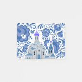 Post-it® Ukrainian Churches of Kiev Blue and White (Devant)