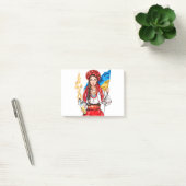 Post-it® Ukrainian Girl Fighting for Freedom (Bureau)
