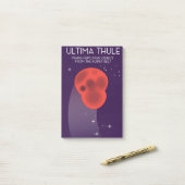 Post-it® Ultima Thule Ceinture de Keiper art spatial (Sur un bureau)
