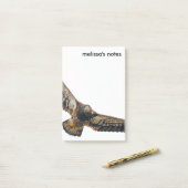 Post-it® Un aigle à tête blanche étonnant fait un survol (Sur un bureau)