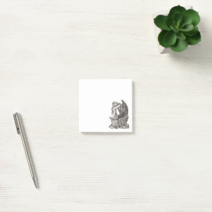 Post-it® Un ange endormi sur la pierre
