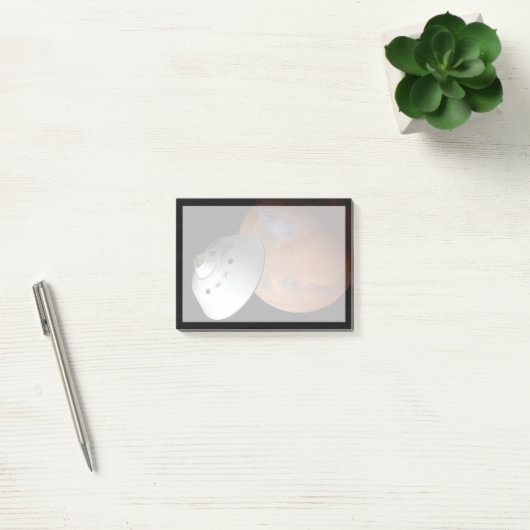 Post-it® Un Appareil Spatial Encaissé D'Aérocoque En Approc (Bureau)