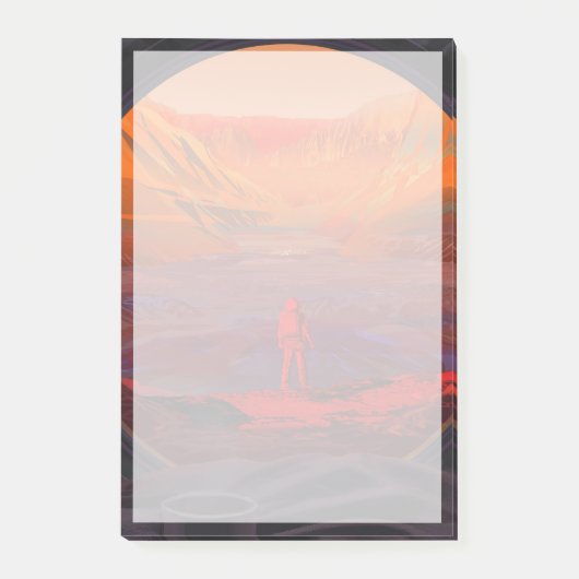 Post-it® Un Astronaute Sur Mars (Devant)