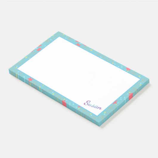 Post-it® Un billet surdimensionné qu'il note pour Susan (Incliné)