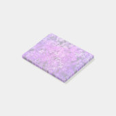 Post-it® Un champ de marguerites violettes et roses (Incliné)