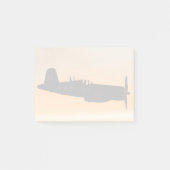 Post-it® Un chasseur F4U en cavair (Devant)