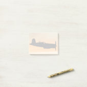 Post-it® Un chasseur Vought F4U Corsair (Sur un bureau)