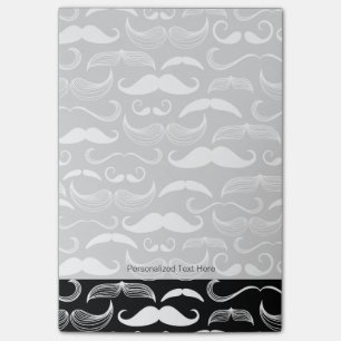 Post-it® Un club des messieurs. Motif de moustache