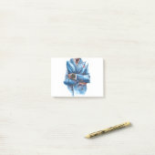 Post-it® Un costume et une montre (Sur un bureau)