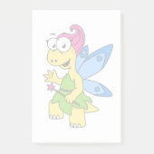 Post-it® Un Dessin Fairysaur Dinosaur. (Devant)