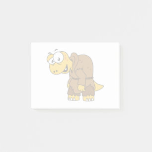 Post-it® Un Dinosaure Dinosaure Hunchback.