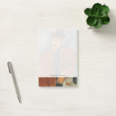 Post-it® Un homme assis se penchant sur une table (Bureau)