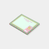 Post-it® Un joli Baby shower d'ours rose (Incliné)