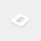Post-it® Un joli visage moelleux d'un alpaga (Incliné)