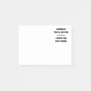 Post-it® Un jour vous irez loin