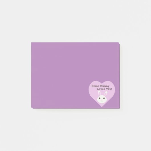 Post-it® Un Lapin T'Aime (Devant)