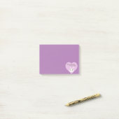 Post-it® Un Lapin T'Aime (Sur un bureau)