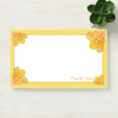 Post-it® Un Merci Jaune Douce Poster (Bureau)