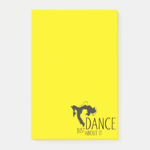 Post-it® Un message amusant - Juste Danser 1