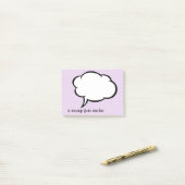 Post-it® un message de : Personnalisé (Sur un bureau)