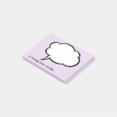 Post-it® un message de : Personnalisé (Incliné)