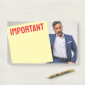 Post-it® Un message de votre patron (Sur un bureau)
