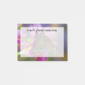 Post-it® Un papillon à queue noire (Devant)