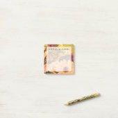 Post-it® Un papillon Morio (Sur un bureau)
