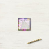 Post-it® Un papillon swallowtail (Sur un bureau)