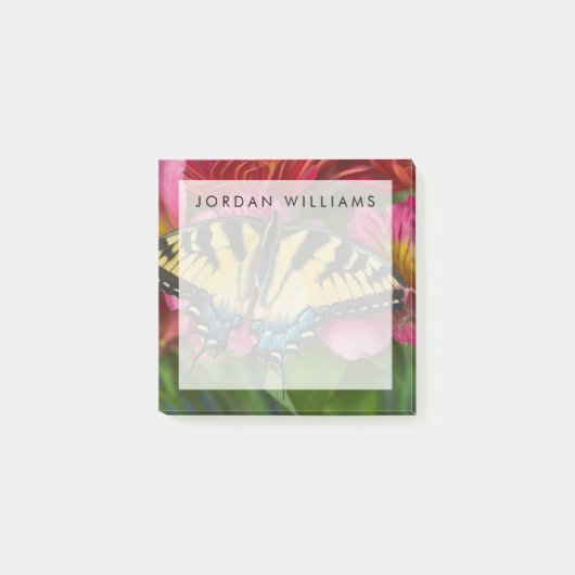 Post-it® Un papillon swallowtail tigre (Devant)