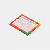 Post-it® Un papillon swallowtail zèbre (Incliné)